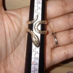 Silver Snake Ring 925 Mexico